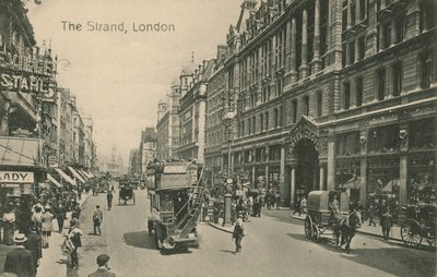 The Strand, Londra da English Photographer